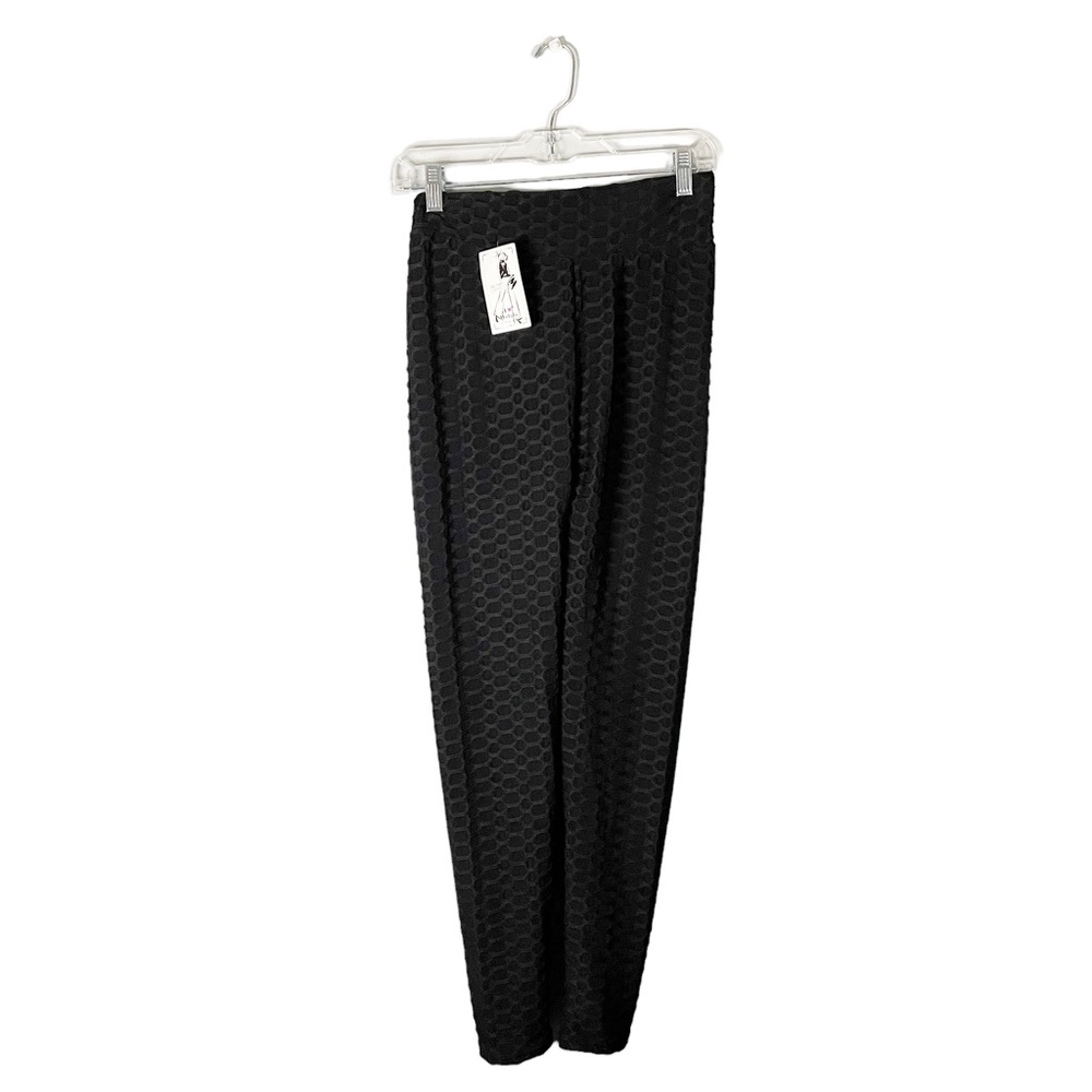 NWT I Love Holala Boutique Stretchy Tik Tok Leggings Size Large/XL Black
